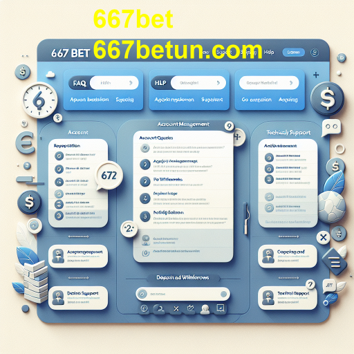 Descubra a Seção FAQ e Ajuda do 667bet