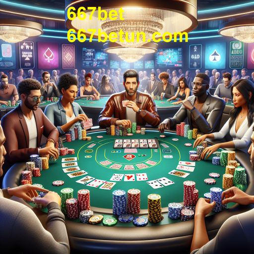 Explore o Empolgante Mundo do Poker no 667bet